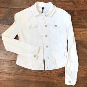 Walter Baker White Jean Jacket